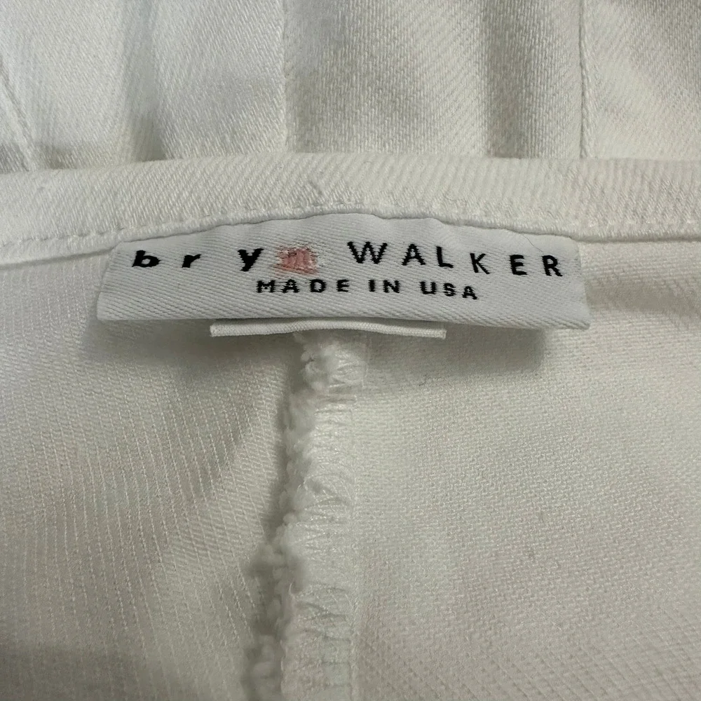 Bryn Walker Womens Minimalist Quiet Luxury Pants Size XL Old Money Capsule White